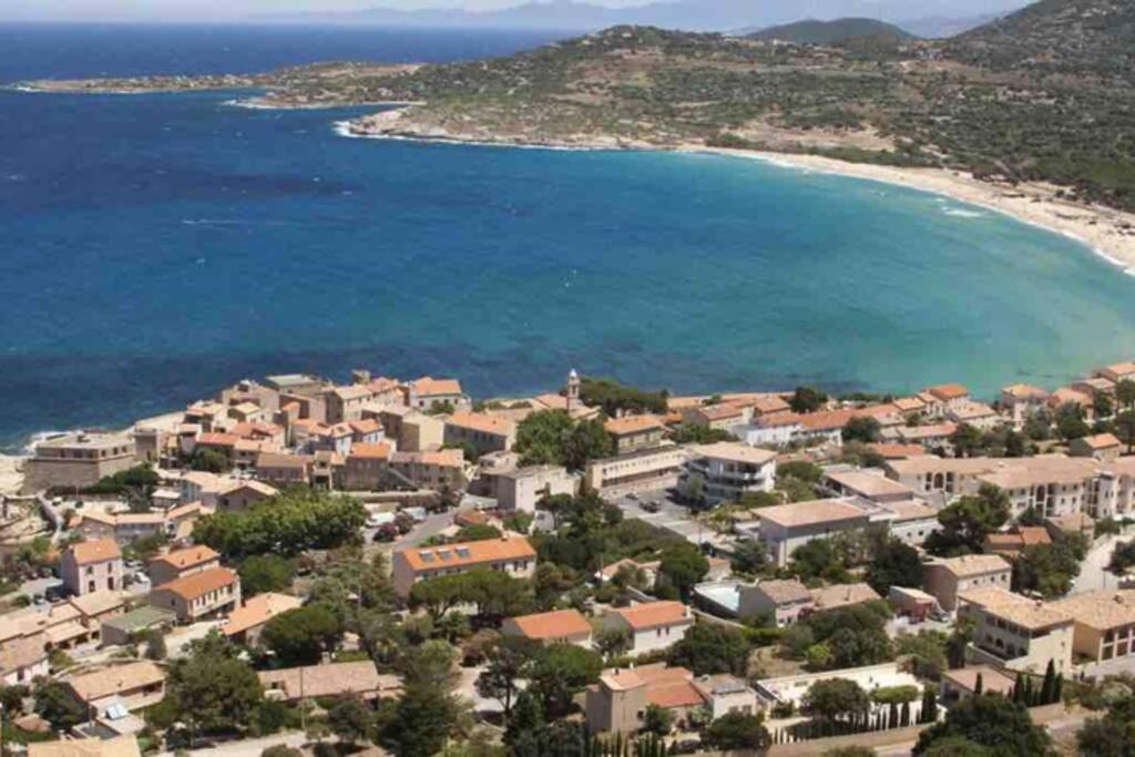 Studio Tout Equipe De 27M2, A 100M De La Mer, Et 500M Des Commerces Algajola  Luaran gambar
